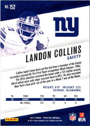 2017 Panini Prestige Landon Collins