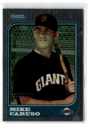 1997 Bowman Chrome Mike Caruso #211 Rookie