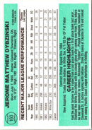 1984 Donruss Jerry Dybzinski