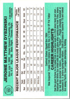 1984 Donruss Jerry Dybzinski #160