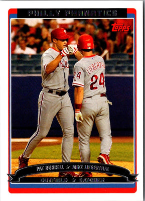 2006 Topps Philly Phanatics (Pat Burrell/Mike Lieberthal) #650