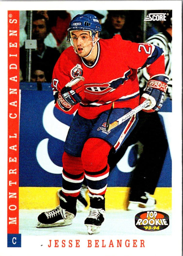 1993 Score Jesse Belanger #454