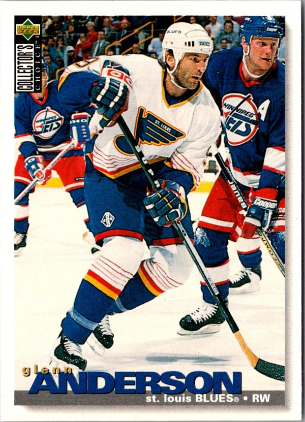 1995 Collector's Choice Glenn Anderson #46