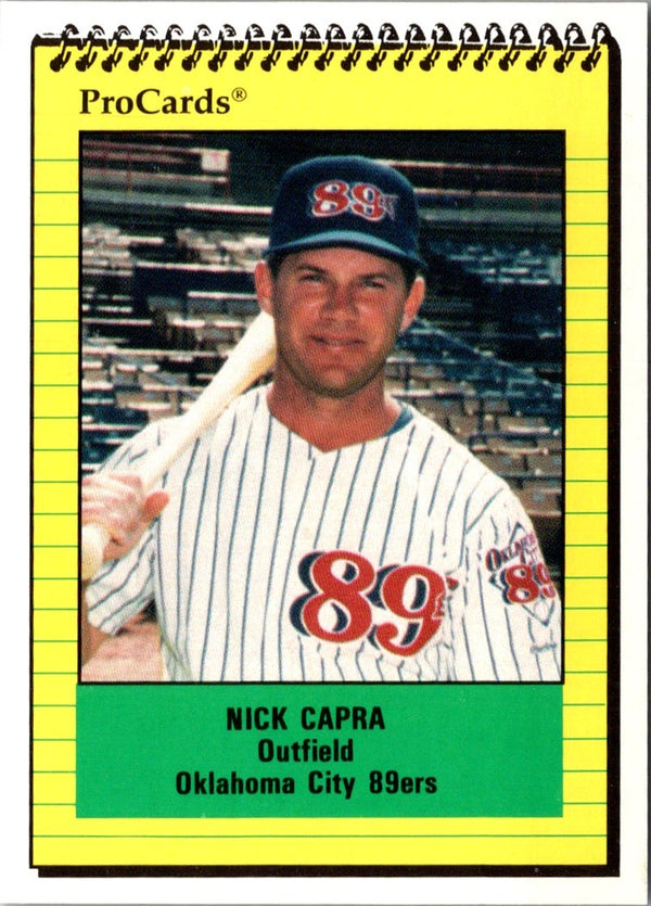 1991 ProCards Nick Capra #190