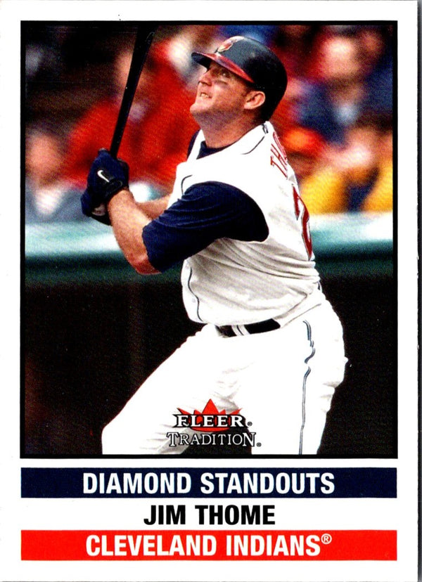 2002 Fleer Tradition Update Jim Thome #U290