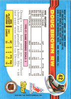 1991 Topps Doug Brown #42