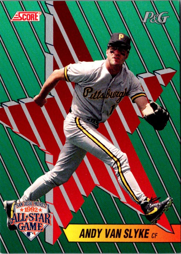 1992 Score Proctor and Gamble Andy Van Slyke #17