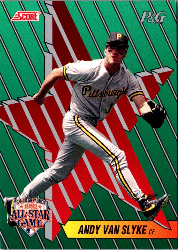 1992 Score Proctor and Gamble Andy Van Slyke #17