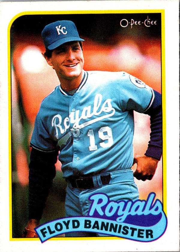1989 O-Pee-Chee Floyd Bannister #194
