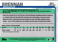2019 Topps Update Brandon Brennan #US11 Rookie