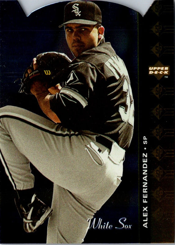 1994 SP Die Cut Alex Fernandez #190