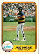 1981 Fleer Julio Gonzalez