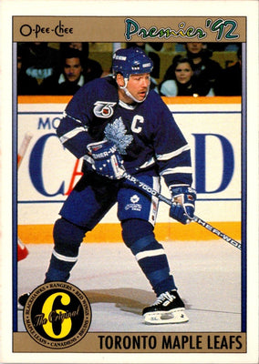 1991 O-Pee-Chee Premier Wendel Clark #177
