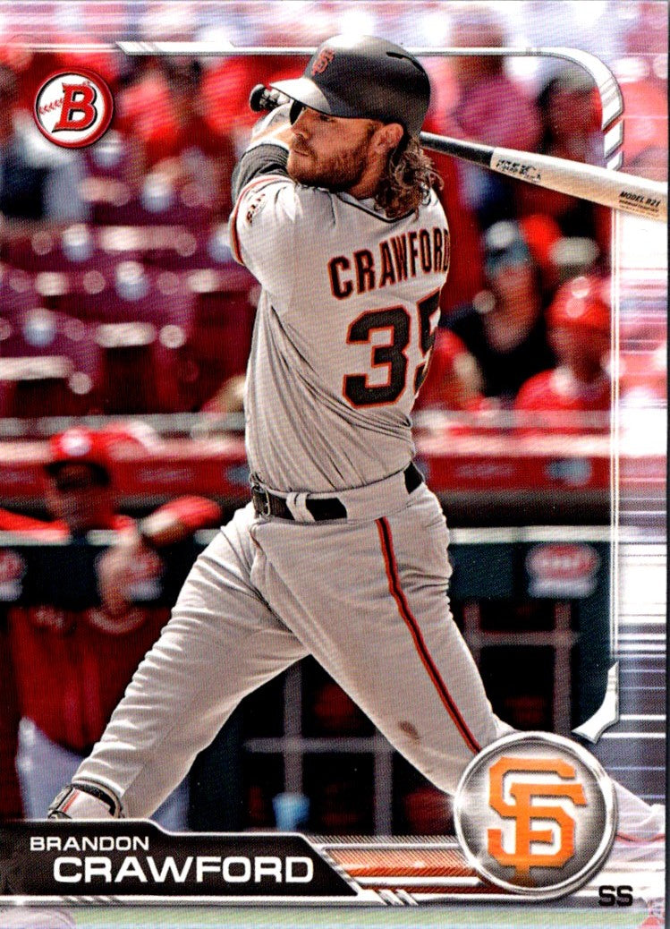 2019 Bowman Brandon Crawford