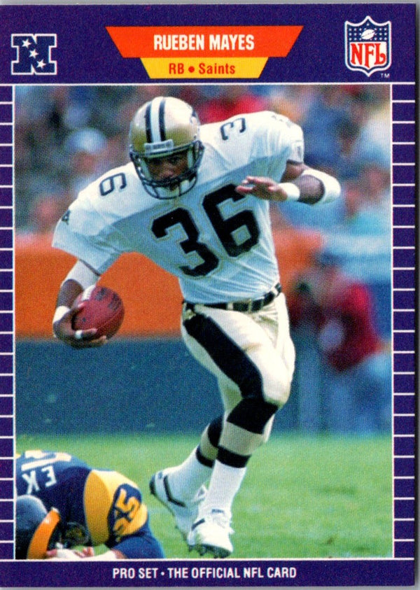 1989 Pro Set Rueben Mayes #273