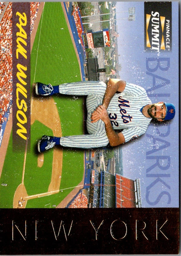 1996 Pinnacle Paul Wilson #369