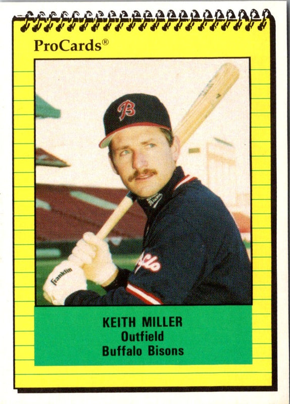 1991 ProCards Keith Miller #553