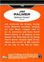 2011 Topps Lineage Jim Palmer #10