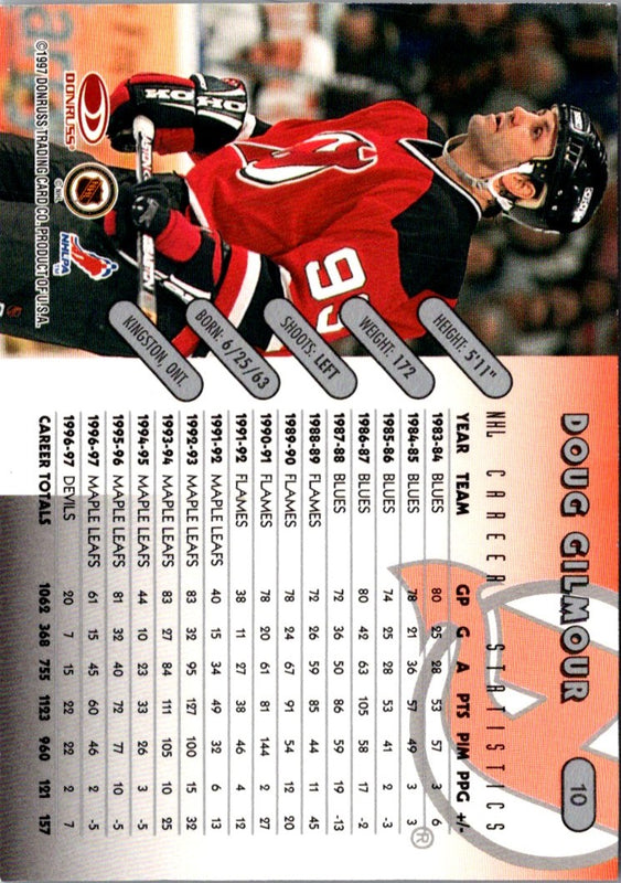 1996 Donruss Doug Gilmour #46