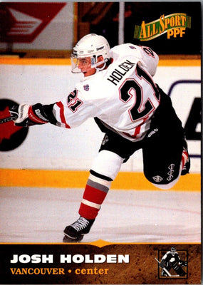 1996 Regina Pats WHL Josh Holden #1