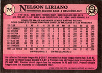 1989 O-Pee-Chee Nelson Liriano #76