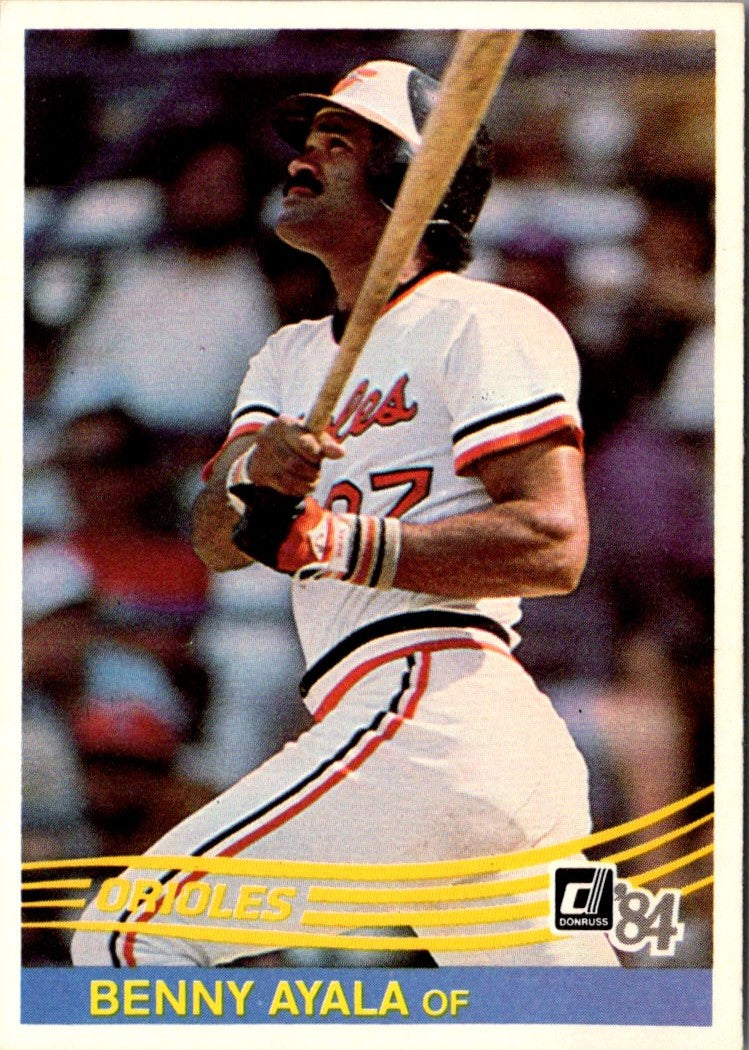 1984 Donruss Benny Ayala