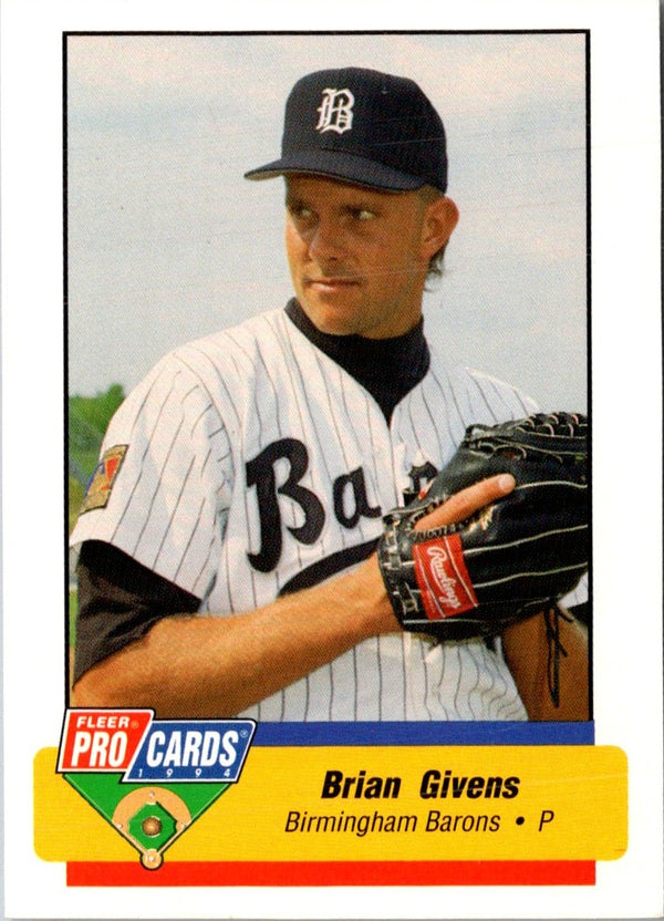 1994 Fleer ProCards Brian Givens #616