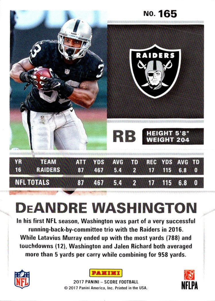 2017 Score DeAndre Washington