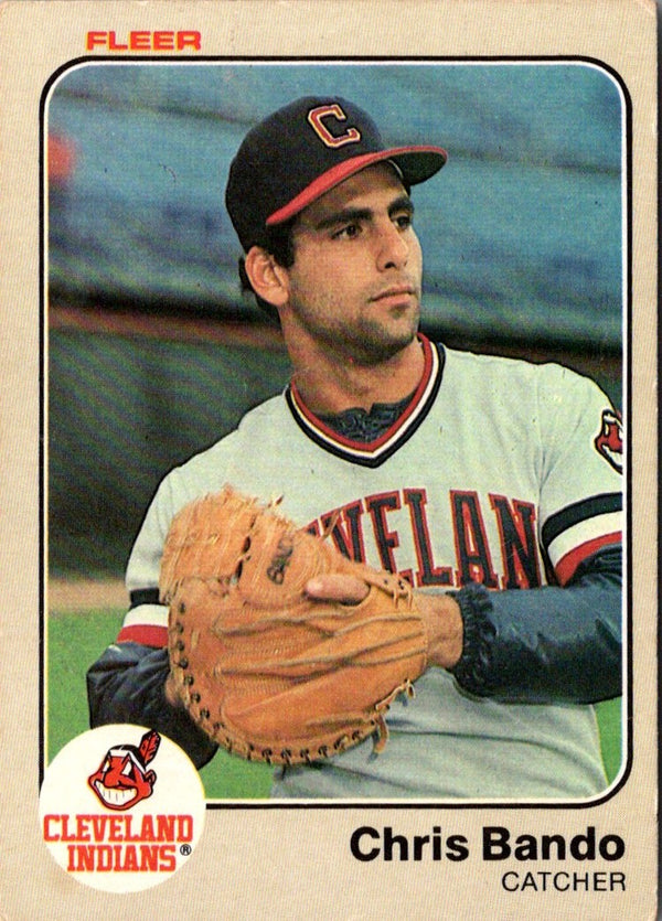 1983 Fleer Chris Bando #400