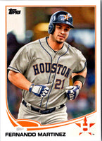 2013 Topps Fernando Martinez #598