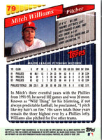 2005 Topps All-Time Fan Favorites Mitch Williams #79