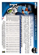 2010 Topps Update Gregor Blanco