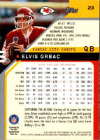 2000 Stadium Club Elvis Grbac #23