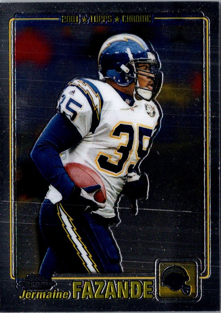 2000 Topps Chrome Jermaine Fazande