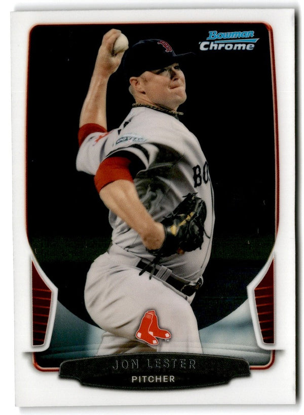 2013 Bowman Chrome Jon Lester #42