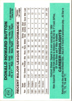 1984 Donruss Don Sutton #414