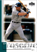2001 UD Reserve Paul O'Neill #83