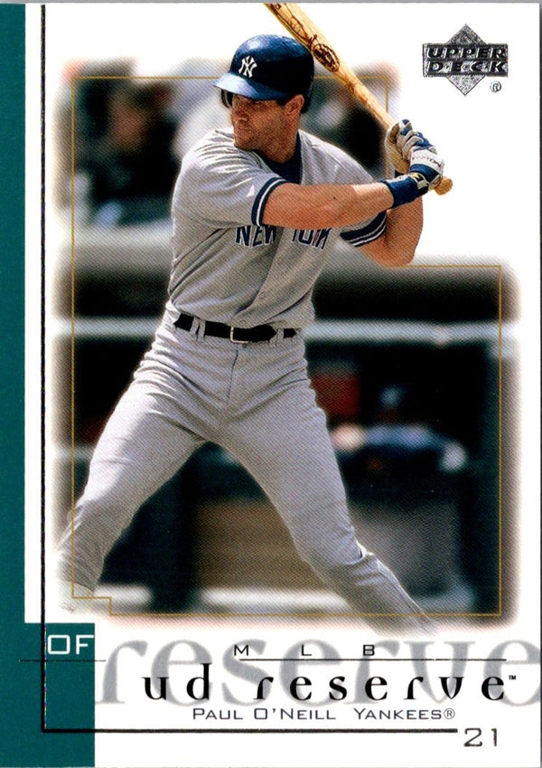 2001 UD Reserve Paul O'Neill #83