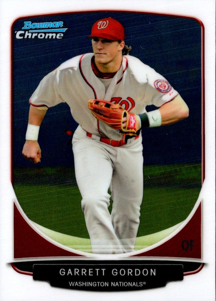 2013 Bowman Chrome Garrett Gordon