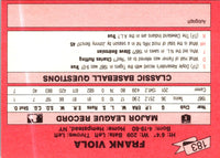1988 Classic Red Frank Viola #183