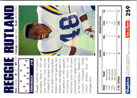 1992 SkyBox Impact Reggie Rutland #259