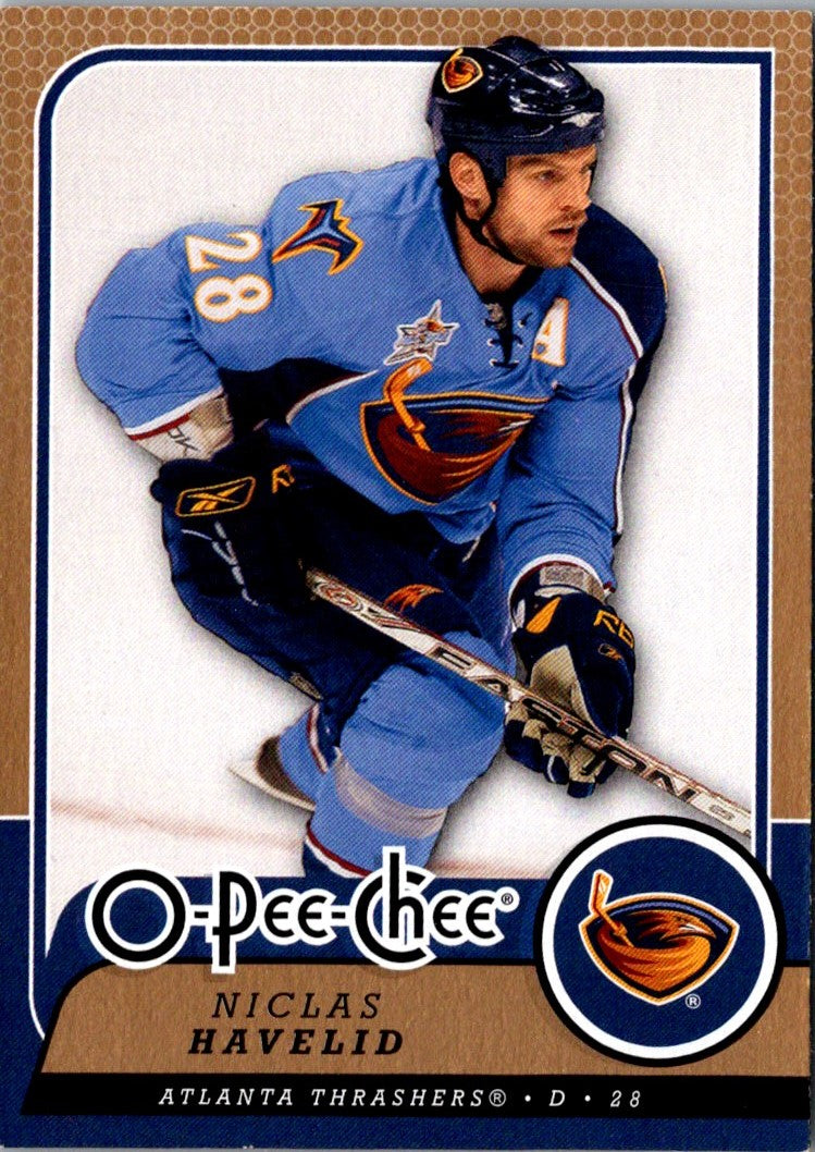 2008 O-Pee-Chee Niclas Havelid