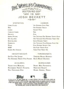 2011 Topps Allen & Ginter Josh Beckett