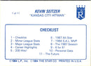 1988 Star Kevin Seitzer Kevin Seitzer