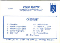 1988 Star Kevin Seitzer Kevin Seitzer #1
