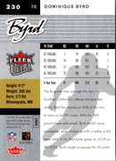 2006 Ultra Dominique Byrd