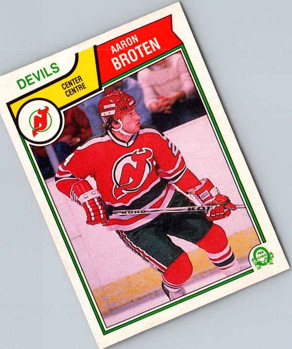 1983 O-Pee-Chee Aaron Broten #227