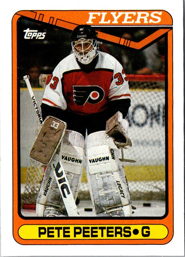 1990 Topps Pete Peeters #109