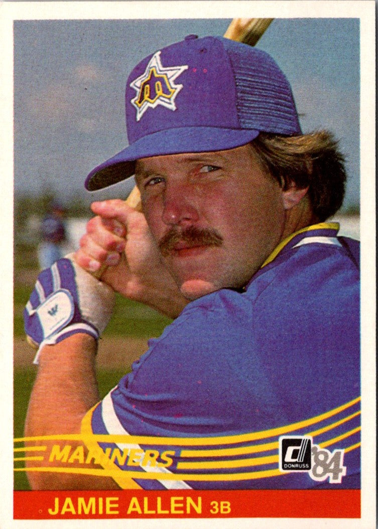 1984 Donruss Jamie Allen