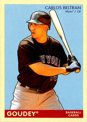 2009 Upper Deck Goudey Carlos Beltran #127